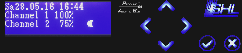 ProfiLux 4, Display