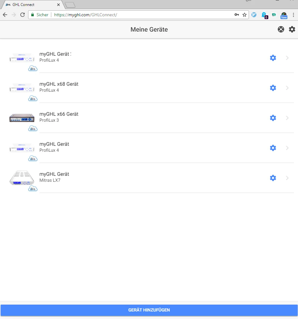 myGHL_Devices