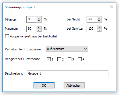 Pumpe einstellen Pumpe einstellen