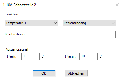 Ausgangssignal verändern Ausgangssignal verändern