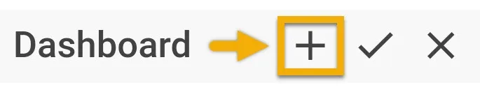 Dashboard add tile