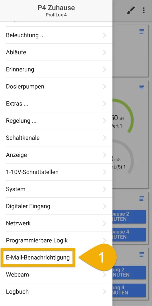 Email setup 1