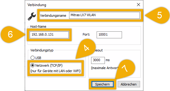 LX7 Connect via GCC 2