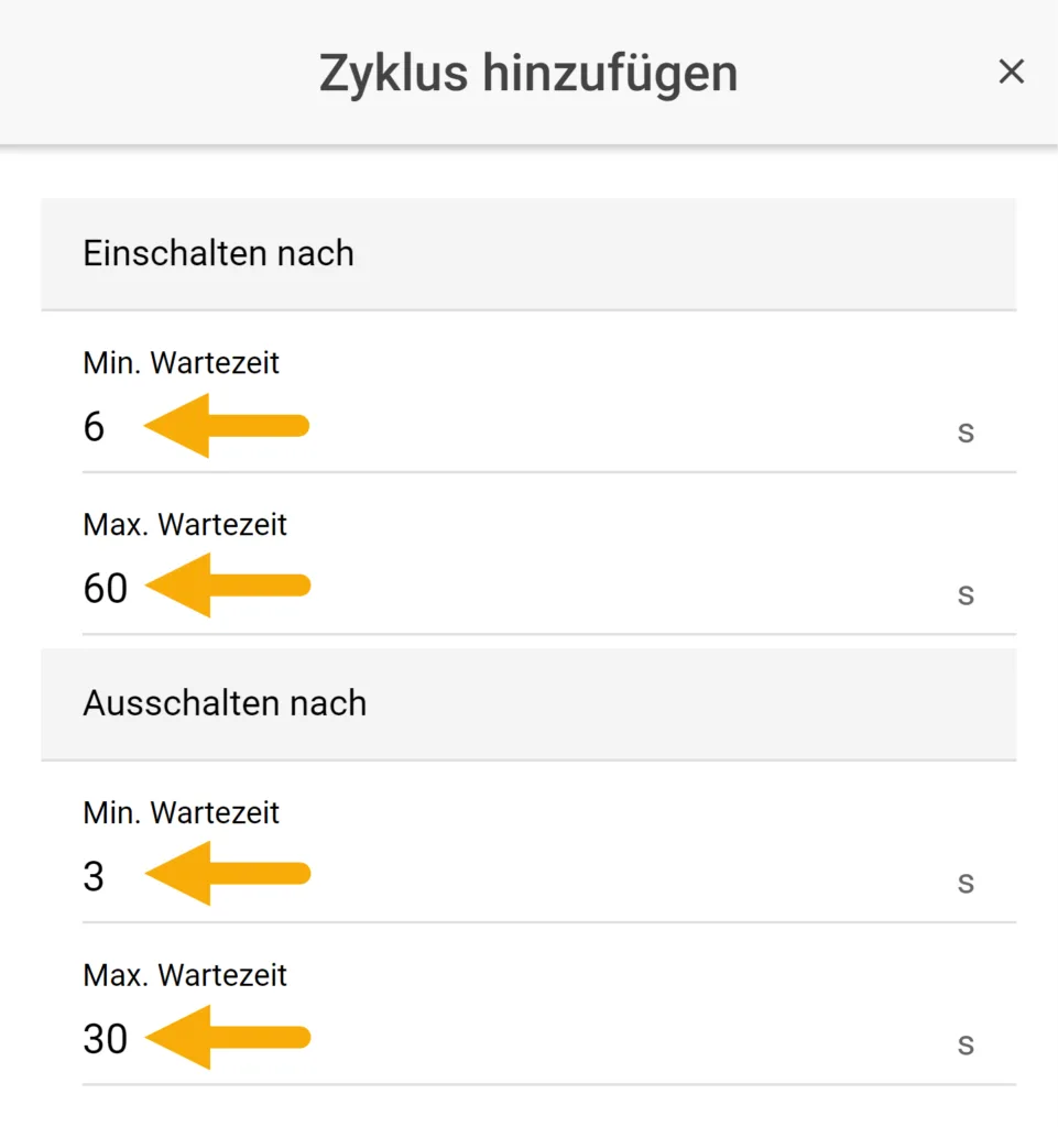 Timer cyclic 5
