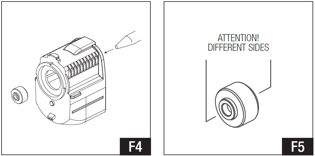Versia stream remove mount and bearing 2.1
