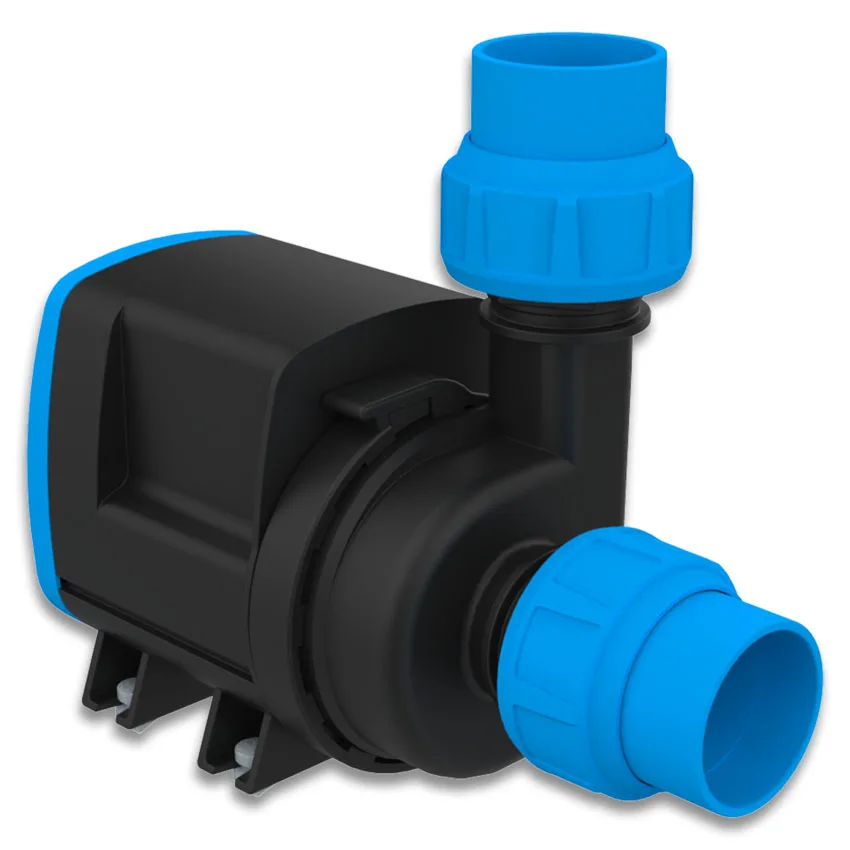 The Versia® Flow is a high-performance return pump ideal for marine and freshwater aquariums, offering powerful yet quiet operation. It features variable speed brushless DC motors and integrates seamlessly with the ProfiLux® 4 controller via the Versia®-Controller. Users can manage flow settings through the GHL® Connect App or myGHL® cloud, ensuring efficient and customizable aquarium conditions.