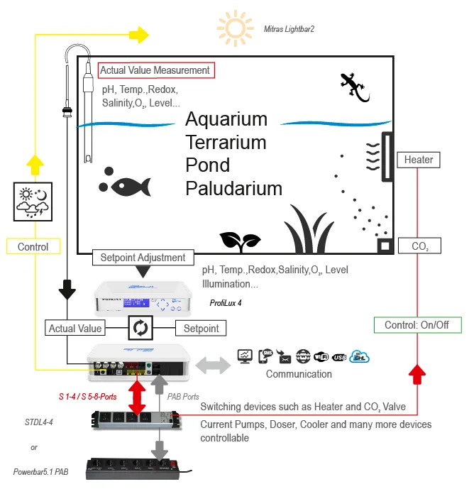 Functionality of the P4