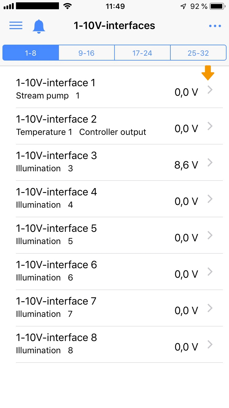 1-10 V interfaces overview 1-10 V interfaces overview