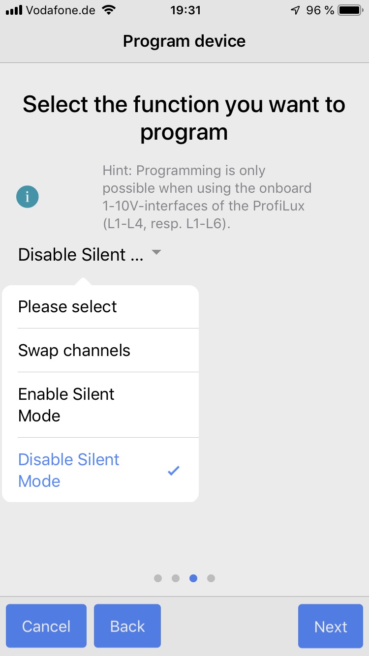 Disable Silent mode