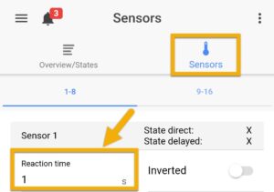 ATO setup 4 reaction time option