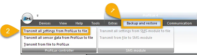 Backup restore GCC 1