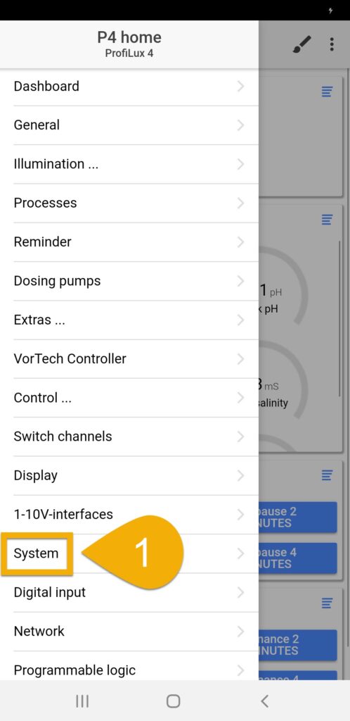 Backup restore settings 1