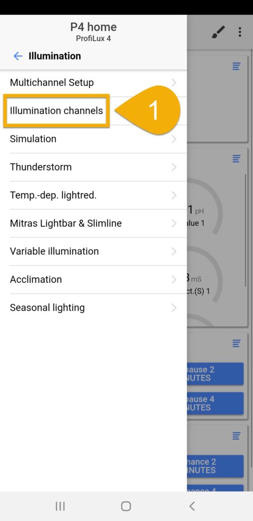 Dimmable lighting setup 4