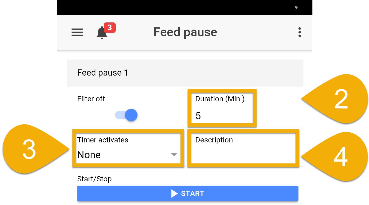 Feed pause 2
