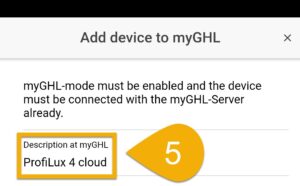 Setup myGHL 5