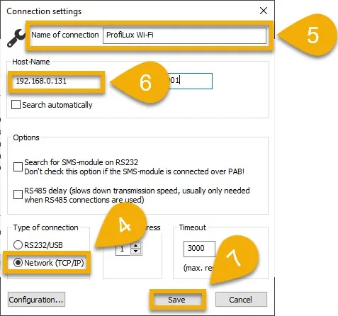 Connect via GCC 2