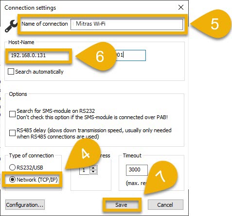 LX7 Connect via GCC 2