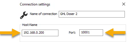 Check LAN connection setting GCC