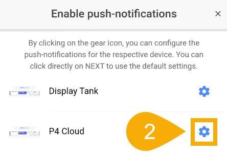 Push notification setup 4