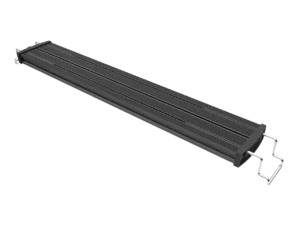 Mitras Lightbar 3 in black, photographed from an angled top view