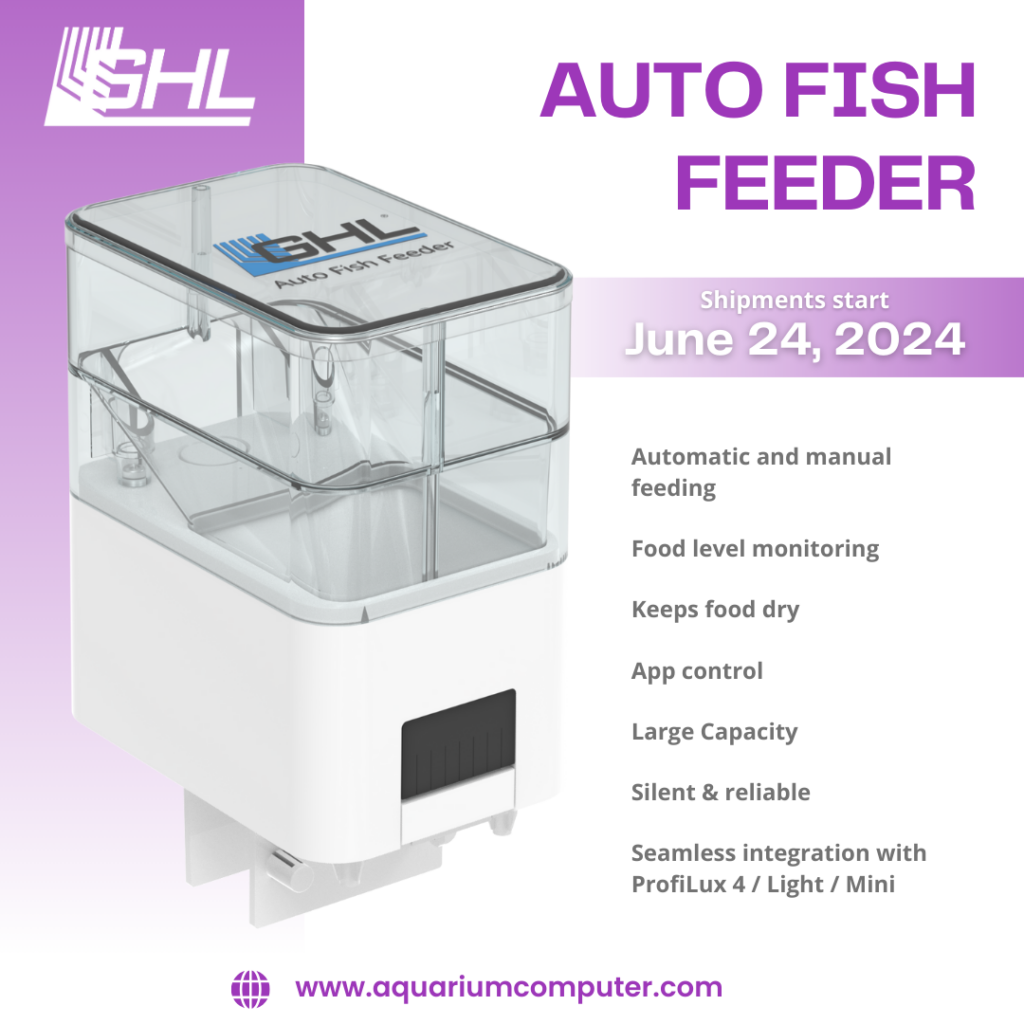 It's here: Automatic Fish Feeder for ProfiLux!