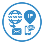 Webserver, Email client, SMS, Push notification