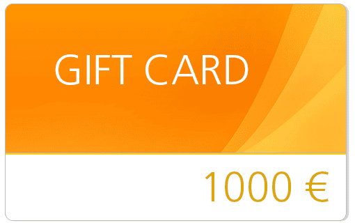 1000 € gift card